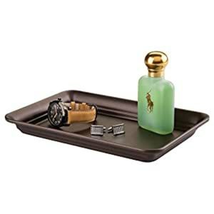 Vanity Countertop Organizer Tray Bronze